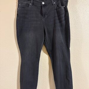 Liverpool Dark Gray Women's Skinny Jeans